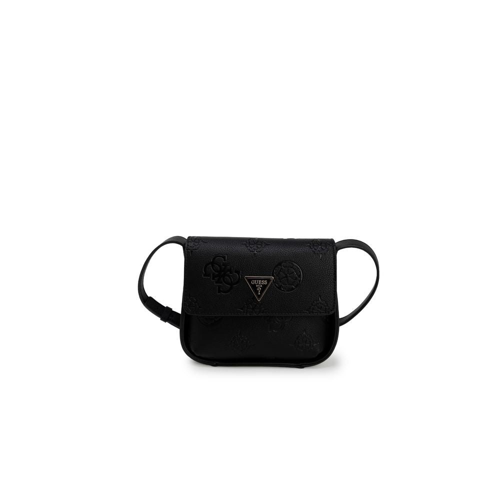 Bolso de mano de polietileno negro