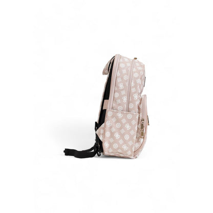 Pink Polyethylene Backpack