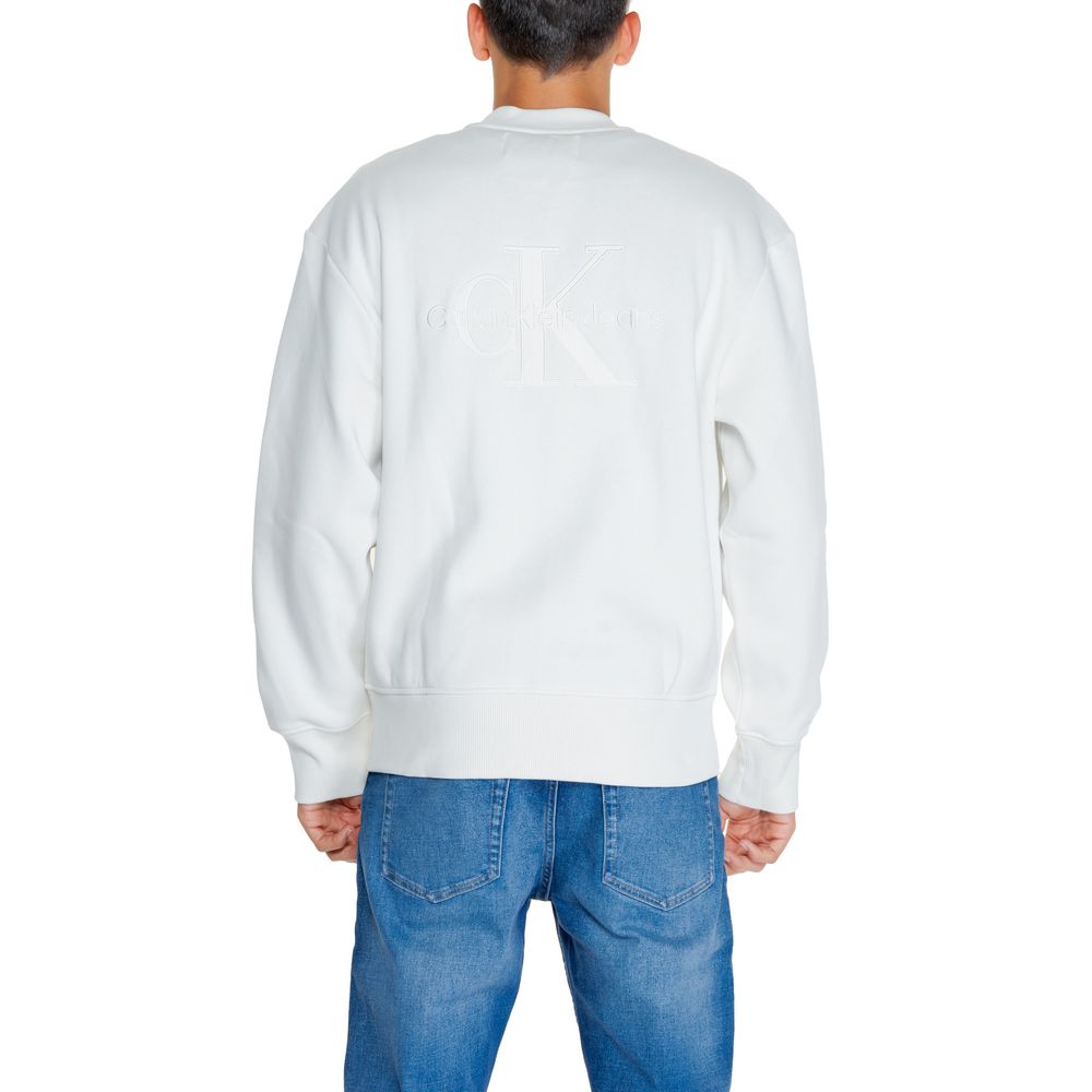 White Recycled Cotton Sweater