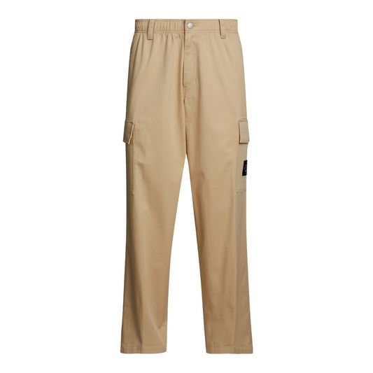 Vaqueros y pantalón Rigenerato de algodón beige