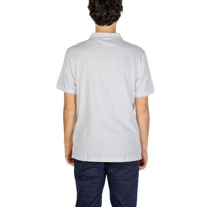 White Cotton Polo Shirt