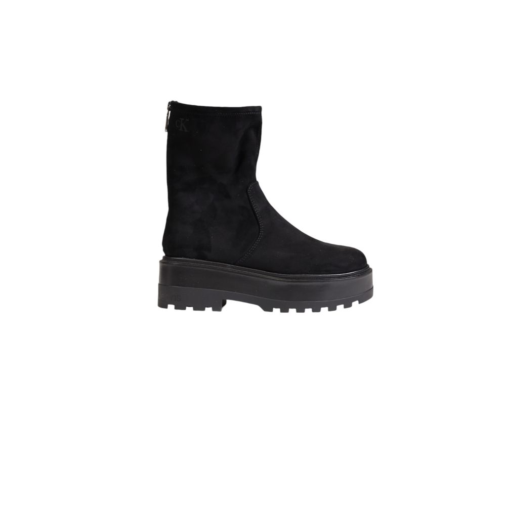 Black Recycled Polyester Boot