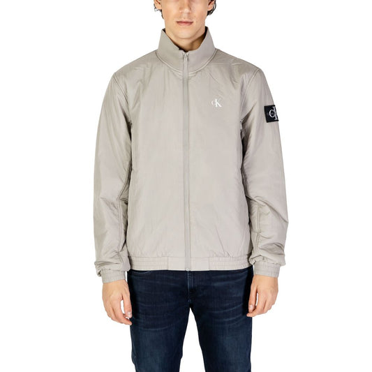 Gray Polyamide Jacket