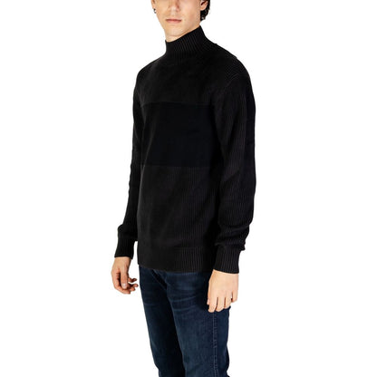 Black Cotton Sweater