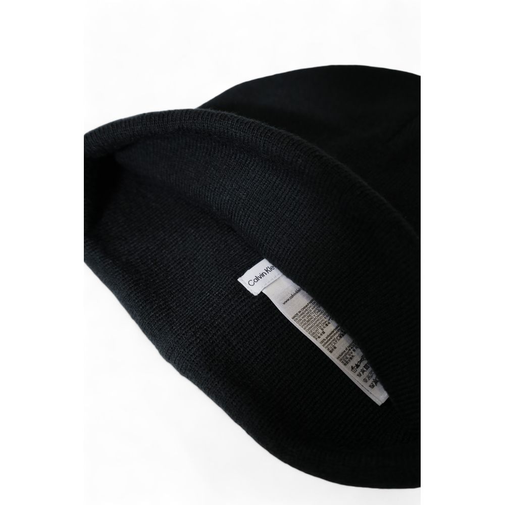 Black Recycled Polyester Caps Baseball Hat