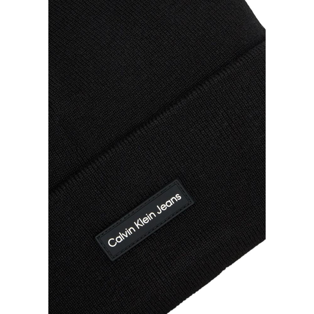 Black Recycled Polyester Caps Baseball Hat