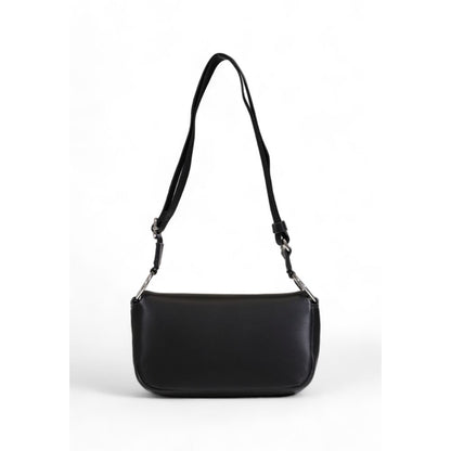 Bolso de mano de polietileno negro