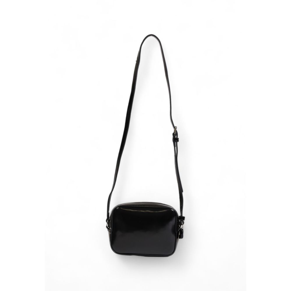 Bolso de mano de polietileno negro