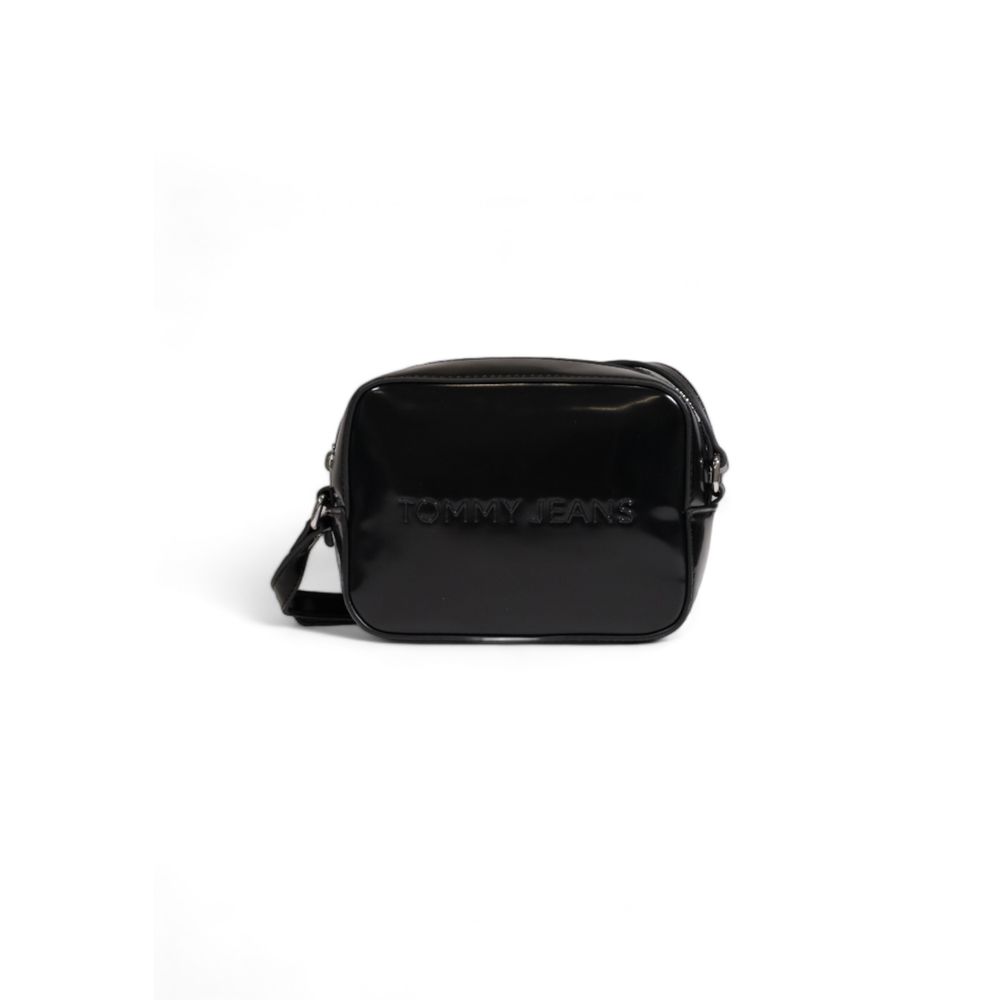 Bolso de mano de polietileno negro