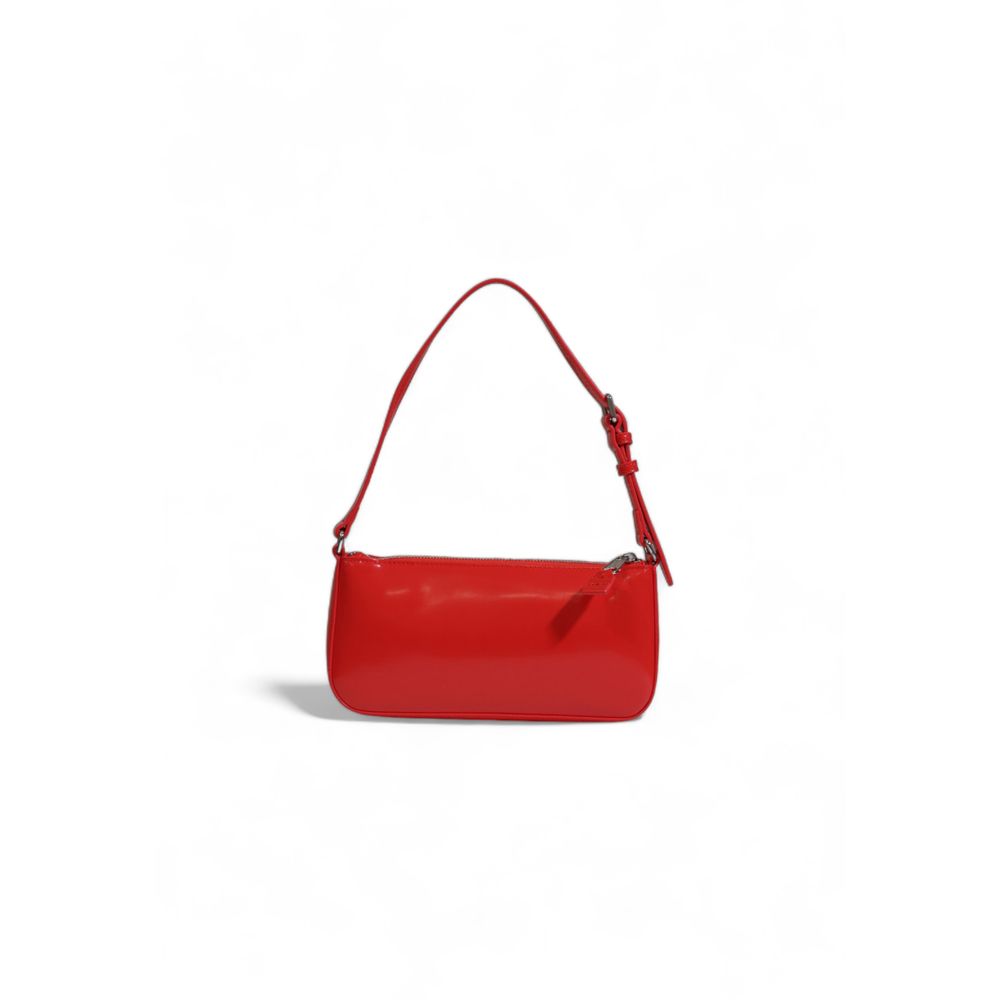 Bolso de mano de polietileno rojo