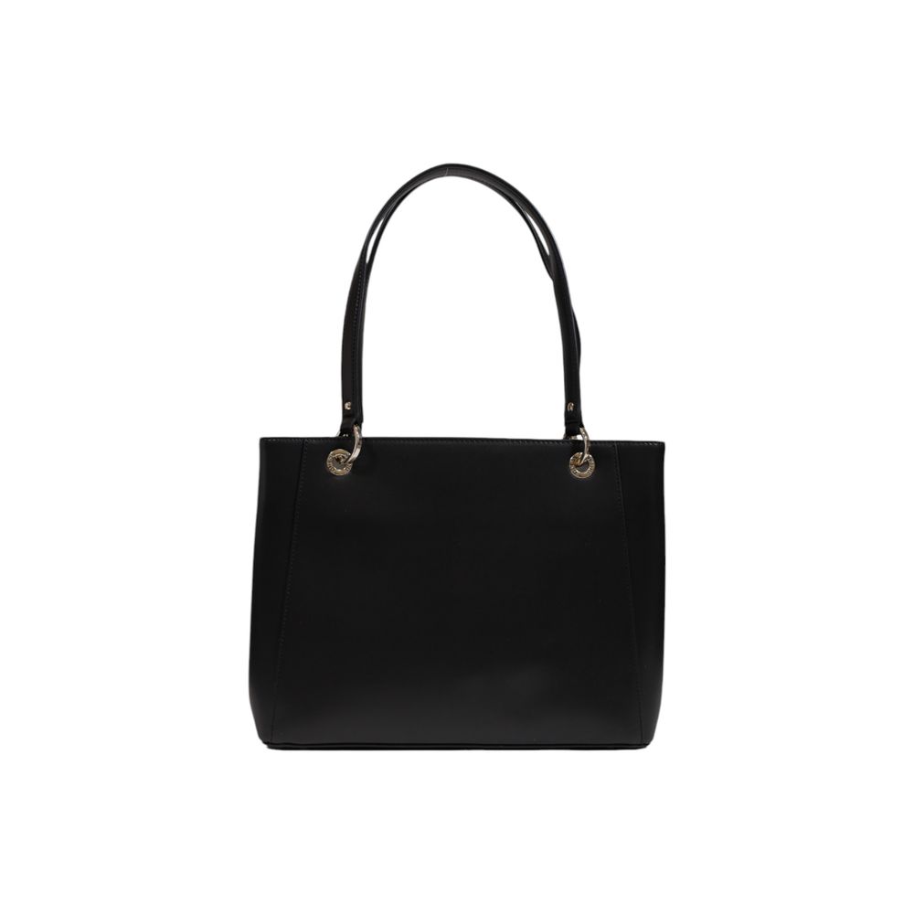 Bolso de mano de polietileno negro