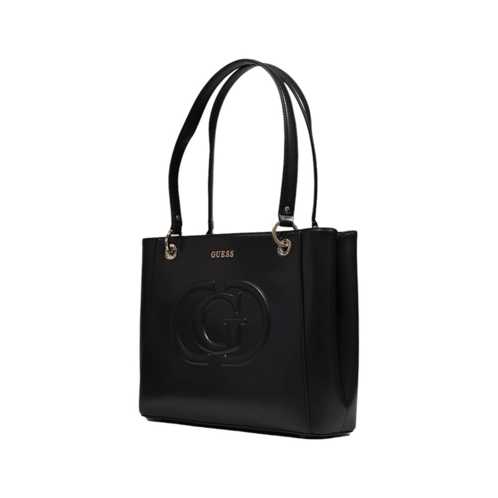 Bolso de mano de polietileno negro