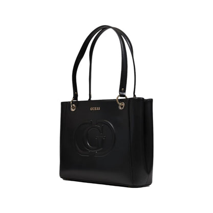 Bolso de mano de polietileno negro