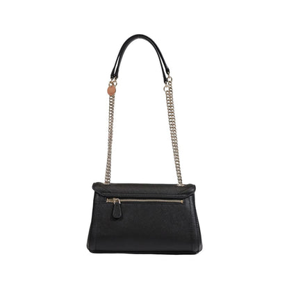 Bolso de mano de polietileno negro