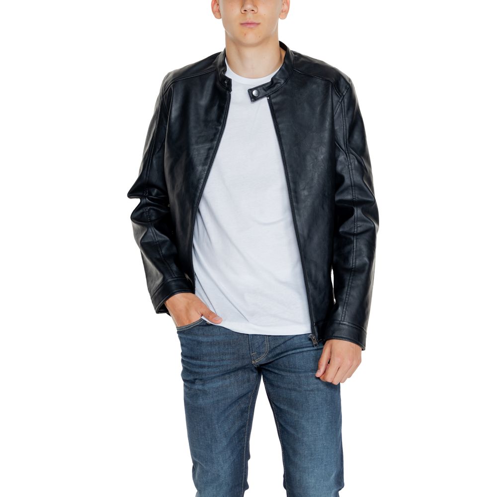 Black Polyester Jacket