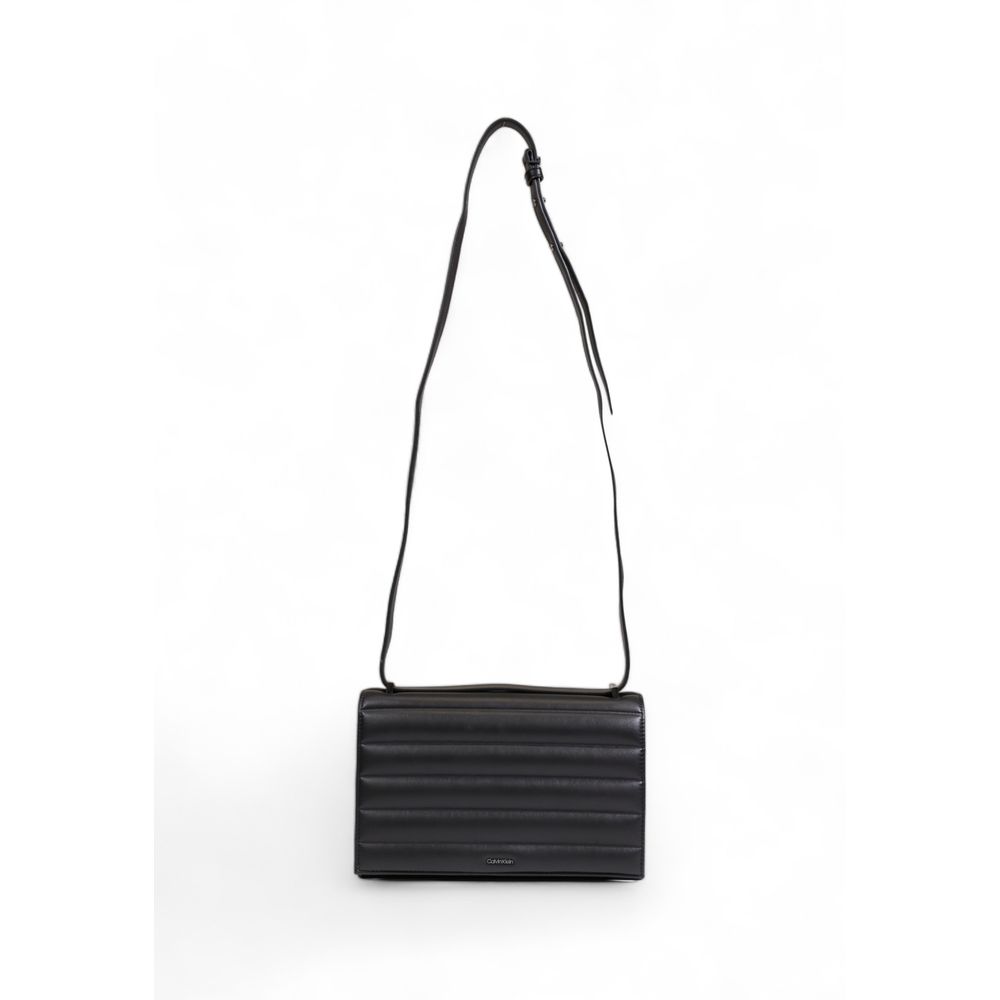 Bolso de mano de polietileno negro