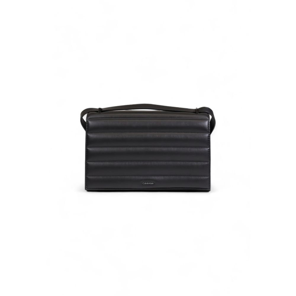 Bolso de mano de polietileno negro