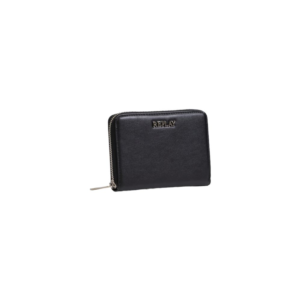 Black Polyester Wallet