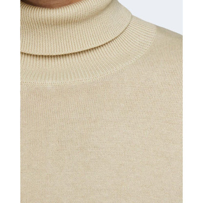 Beige Cotton Sweater