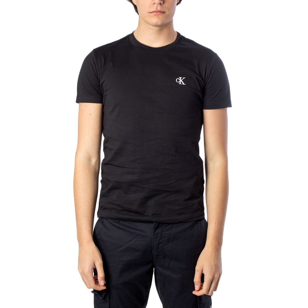 Black Cotton T-Shirt