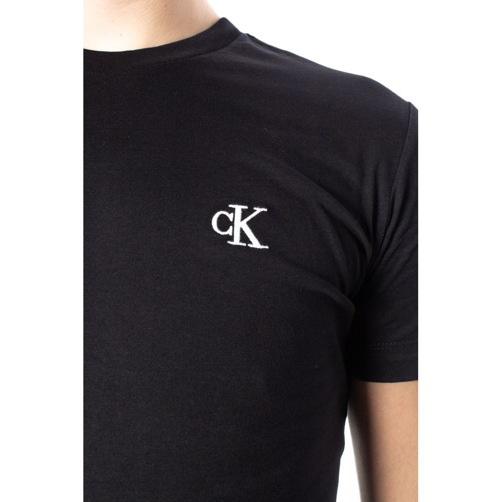 Black Cotton T-Shirt