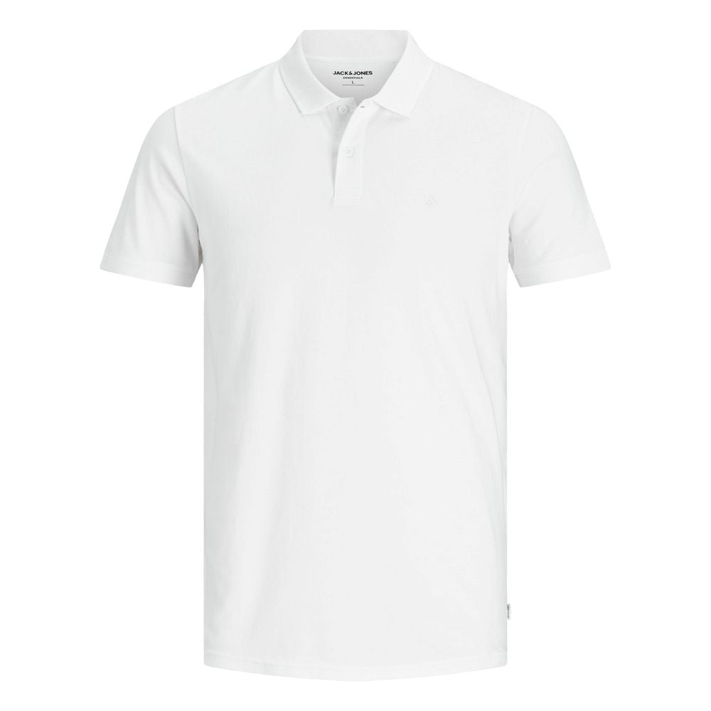 White Cotton Polo Shirt