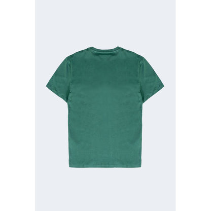 Camiseta de algodón verde