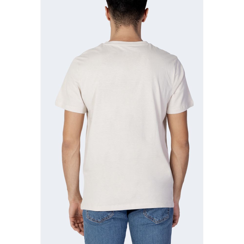 Beige Cotton T-Shirt