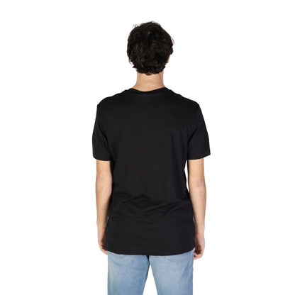 Black Cotton T-Shirt