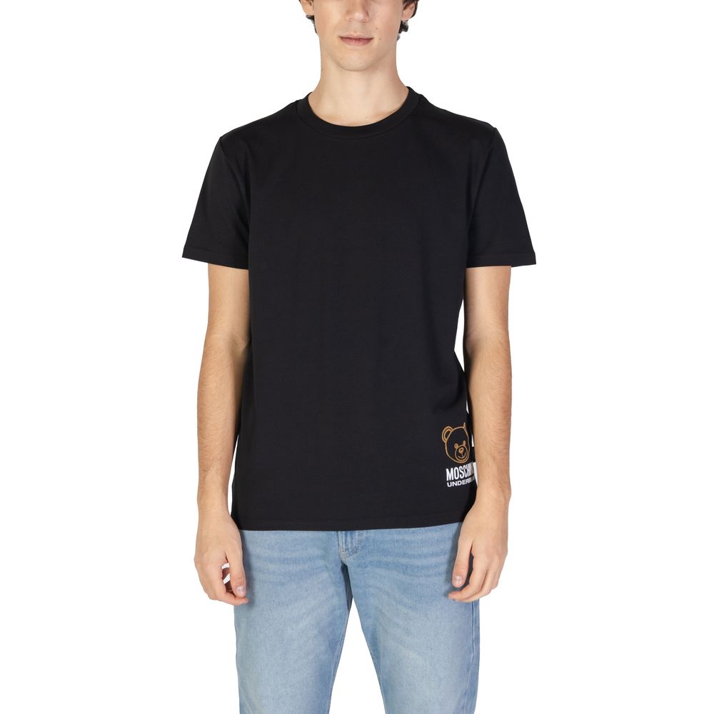 Black Cotton T-Shirt