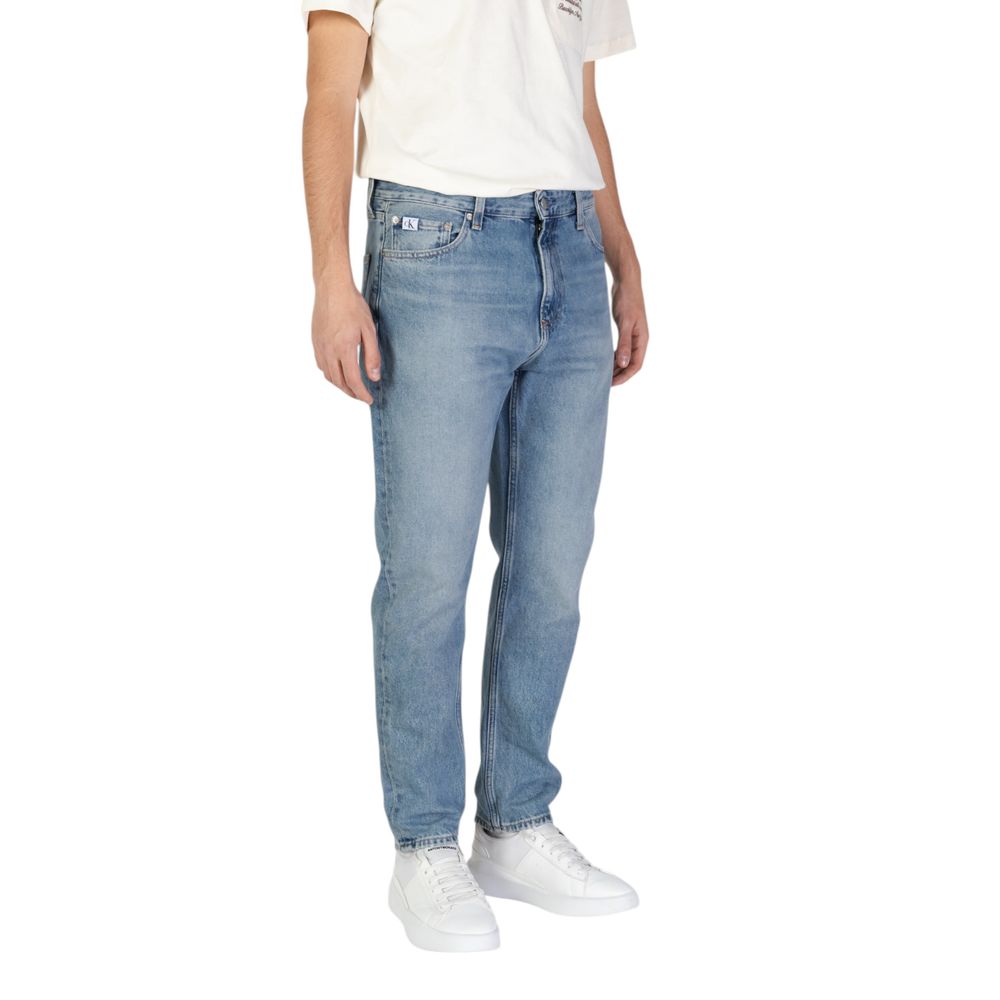 Pantalones y vaqueros de algodón azules