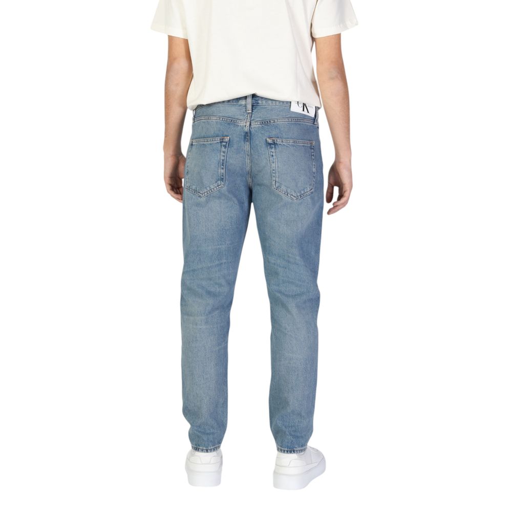 Pantalones y vaqueros de algodón azules