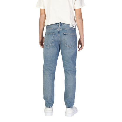 Pantalones y vaqueros de algodón azules