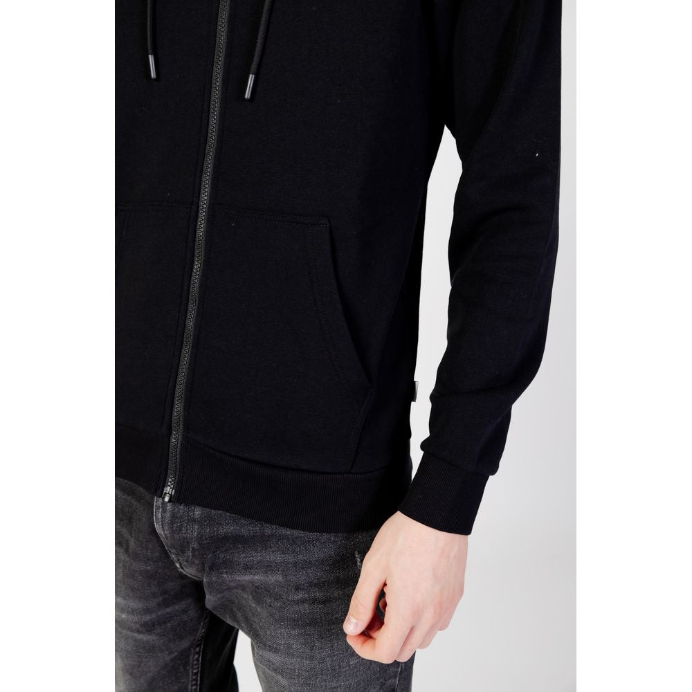 Black Polyester Sweater