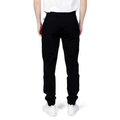 Black Cotton Jeans & Pant