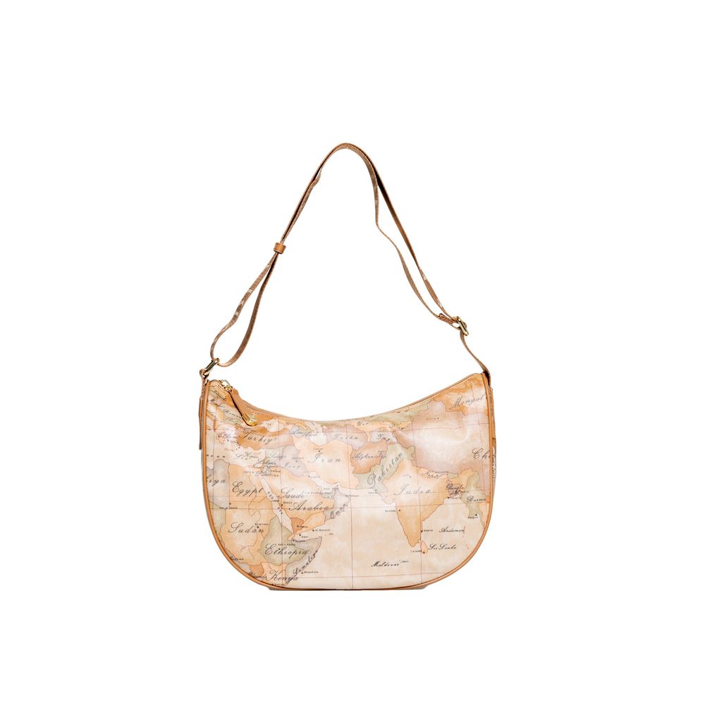 Beige Polyethylene Handbag