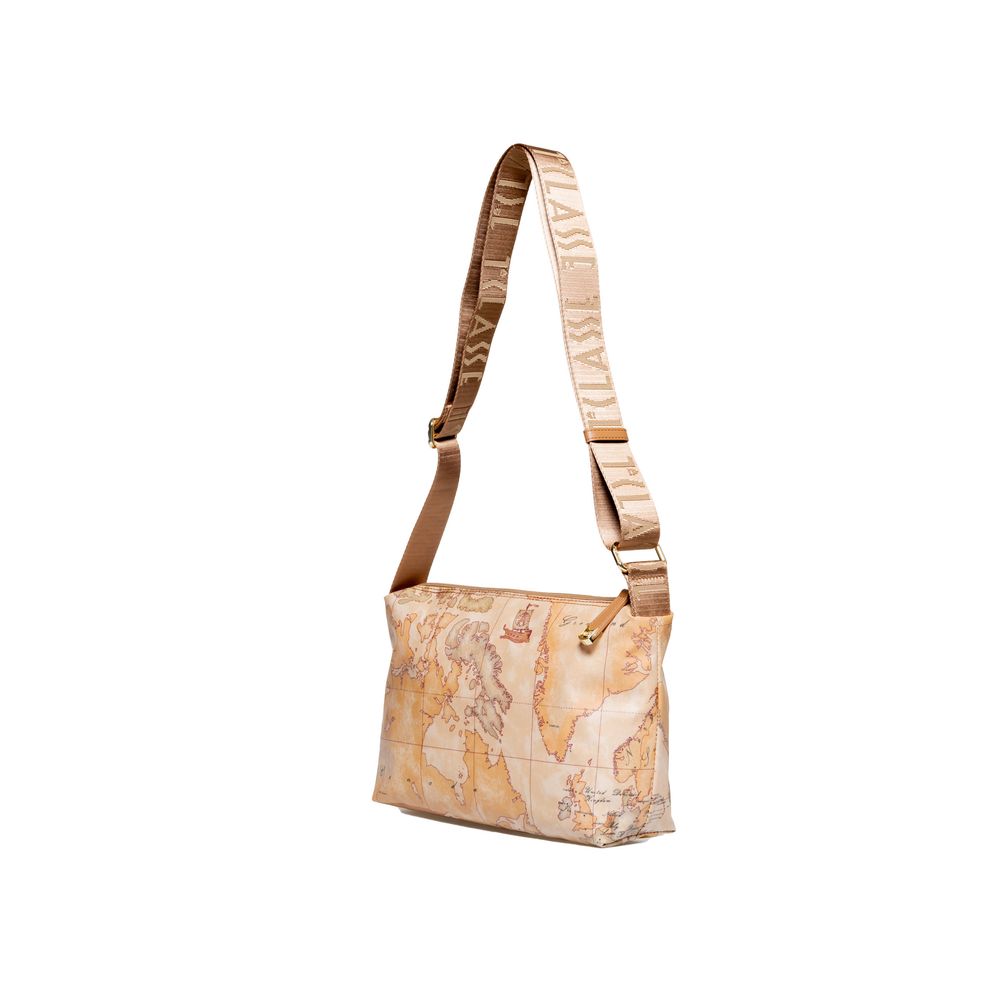 Beige Polyethylene Handbag