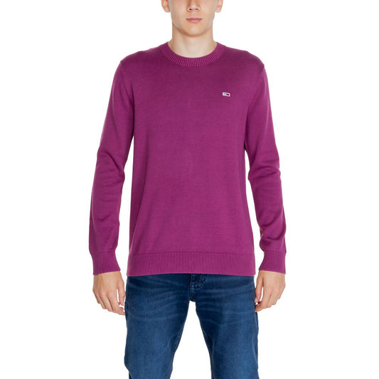 Jersey morado de algodón ecológico