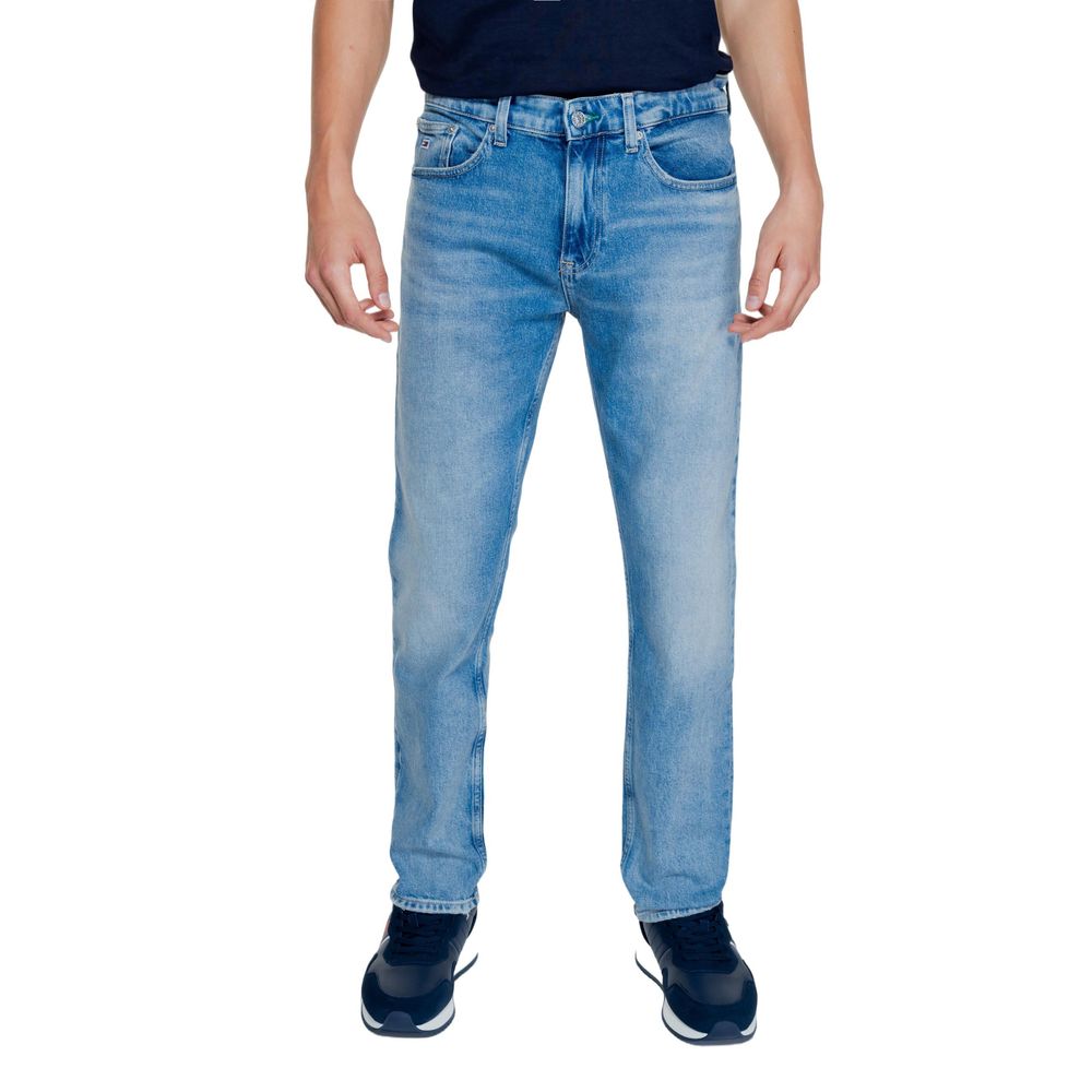 Light Blue Cotton Rigenerato Jeans & Pant