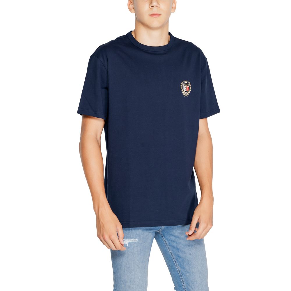 Blue Cotton Rigenerato T-Shirt