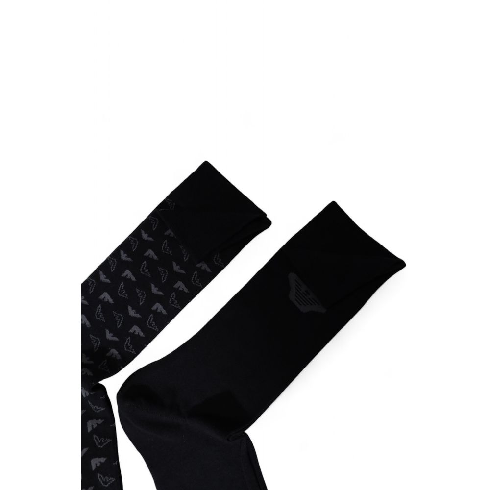 Black Cotton Sock