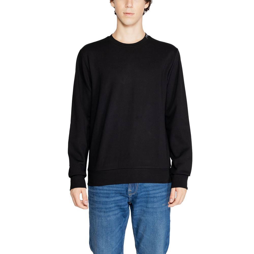 Camisa negra de algodón