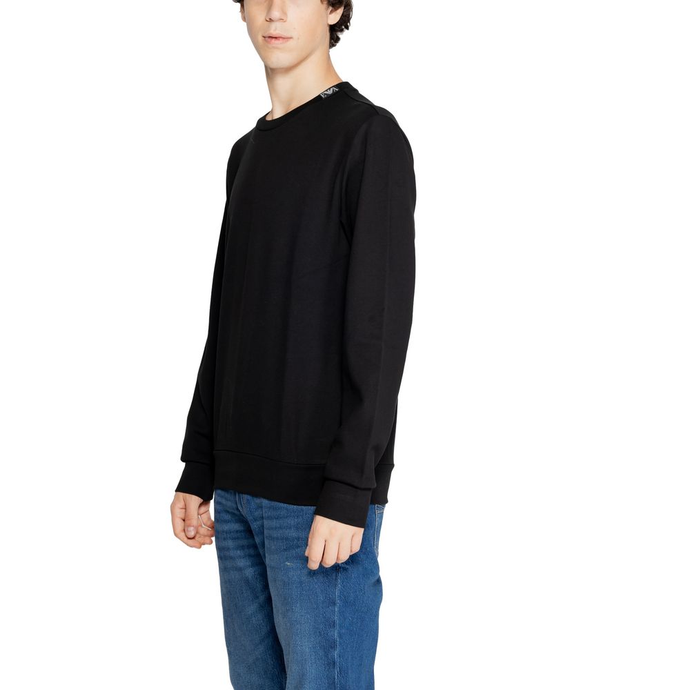 Camisa negra de algodón