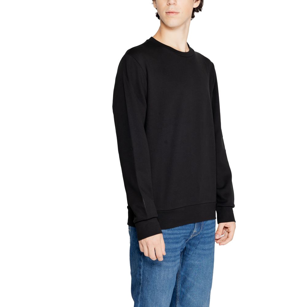 Camisa negra de algodón
