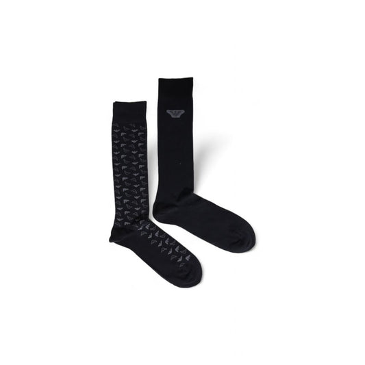 Black Cotton Sock