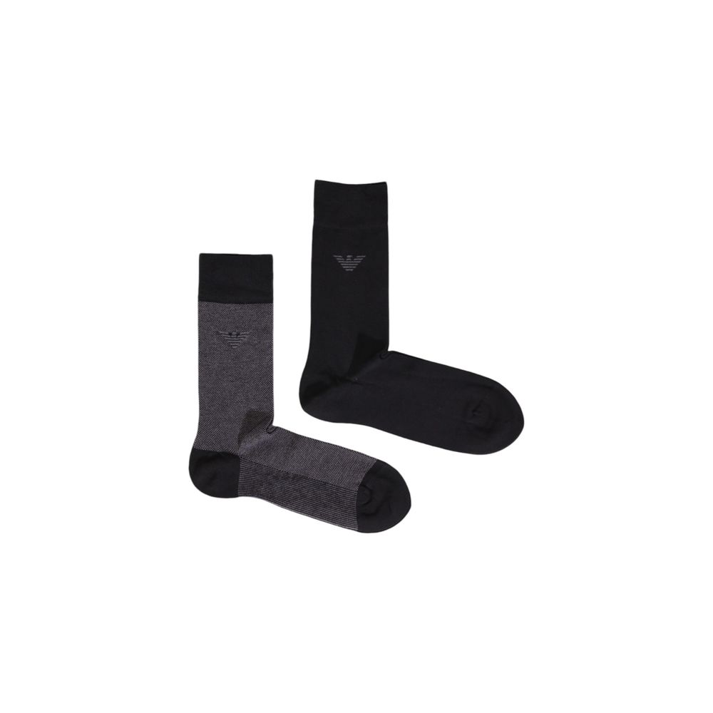 Black Cotton Sock