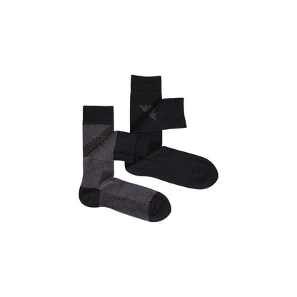 Black Cotton Sock