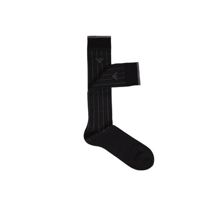 Black Cotton Sock