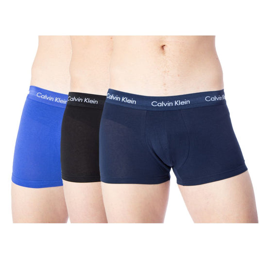 Ropa interior de algodón azul