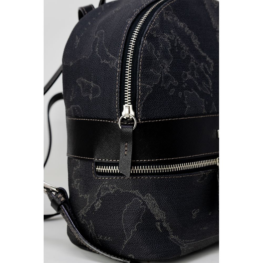 Black Leather Backpack